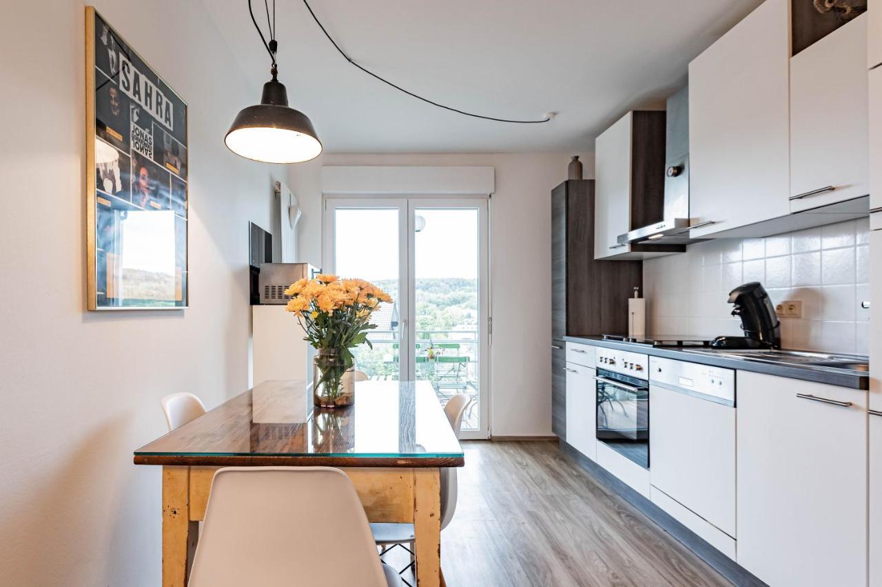 Architektenwohnungen Mit Panoramablick Bei Koeln Lindlar Kültér fotó