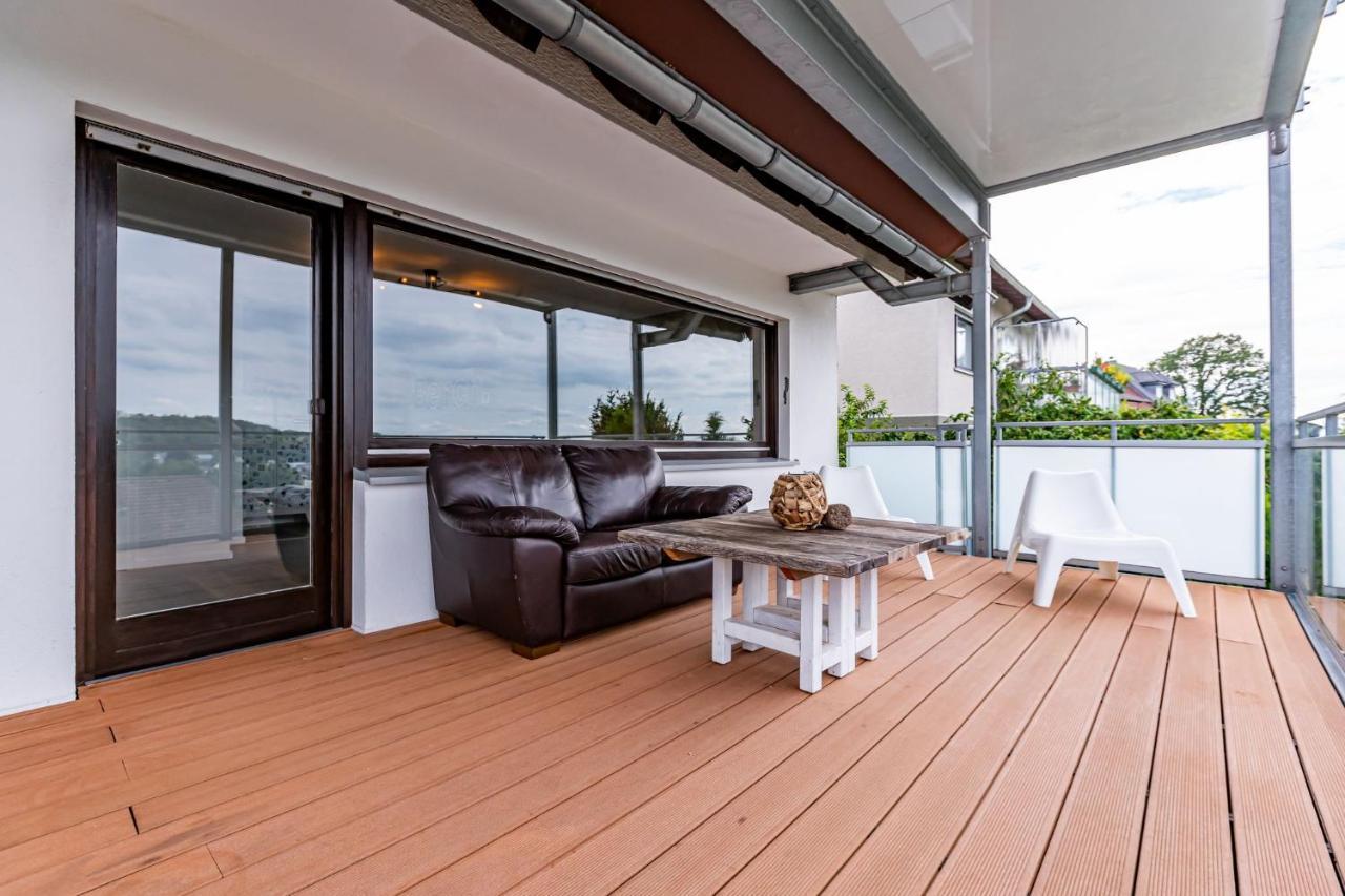 Architektenwohnungen Mit Panoramablick Bei Koeln Lindlar Kültér fotó