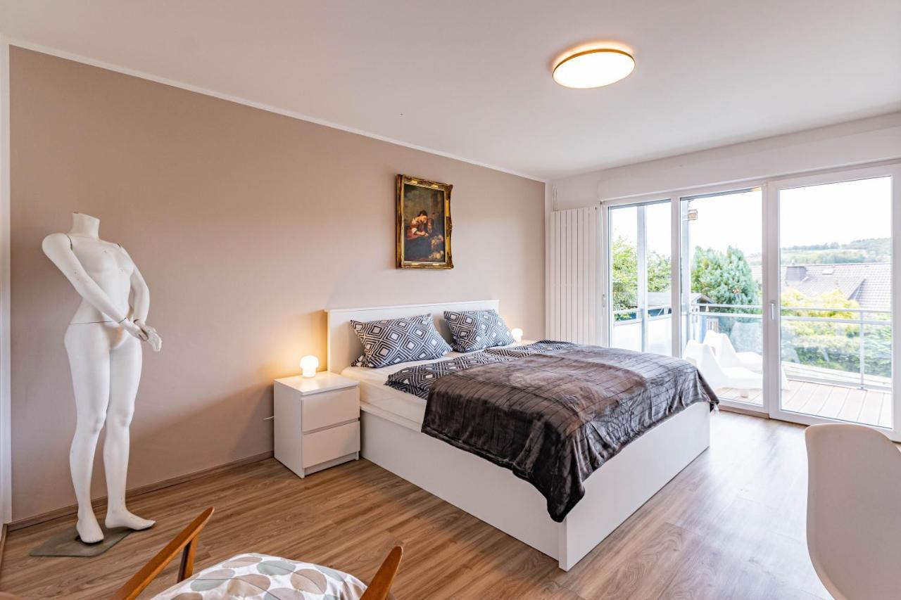 Architektenwohnungen Mit Panoramablick Bei Koeln Lindlar Kültér fotó