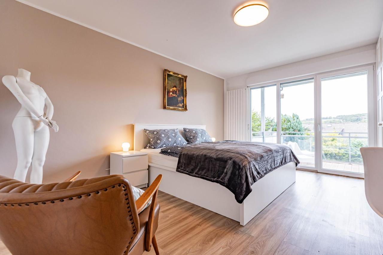 Architektenwohnungen Mit Panoramablick Bei Koeln Lindlar Kültér fotó