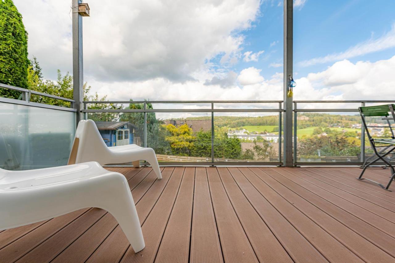 Architektenwohnungen Mit Panoramablick Bei Koeln Lindlar Kültér fotó