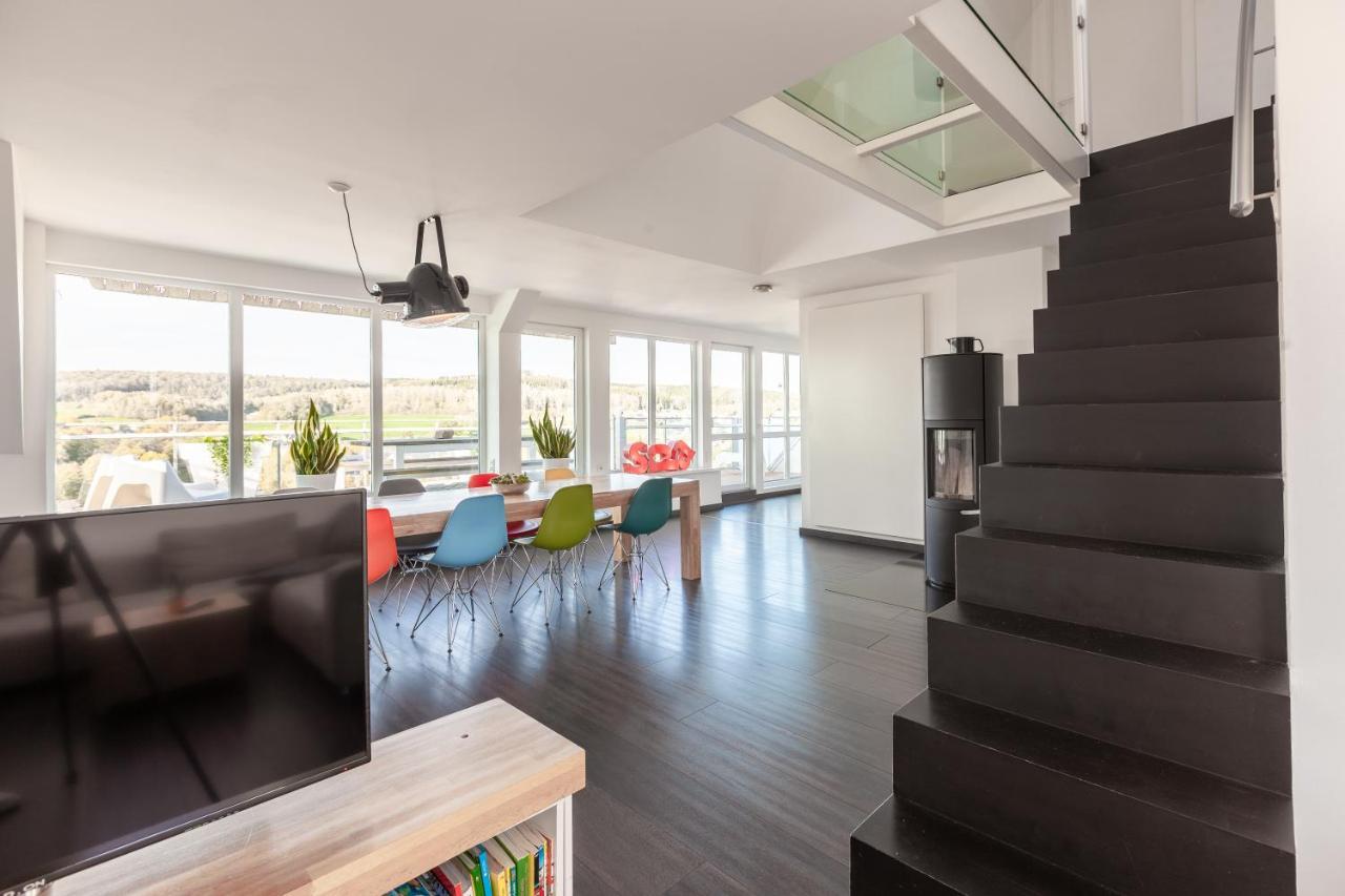 Architektenwohnungen Mit Panoramablick Bei Koeln Lindlar Kültér fotó